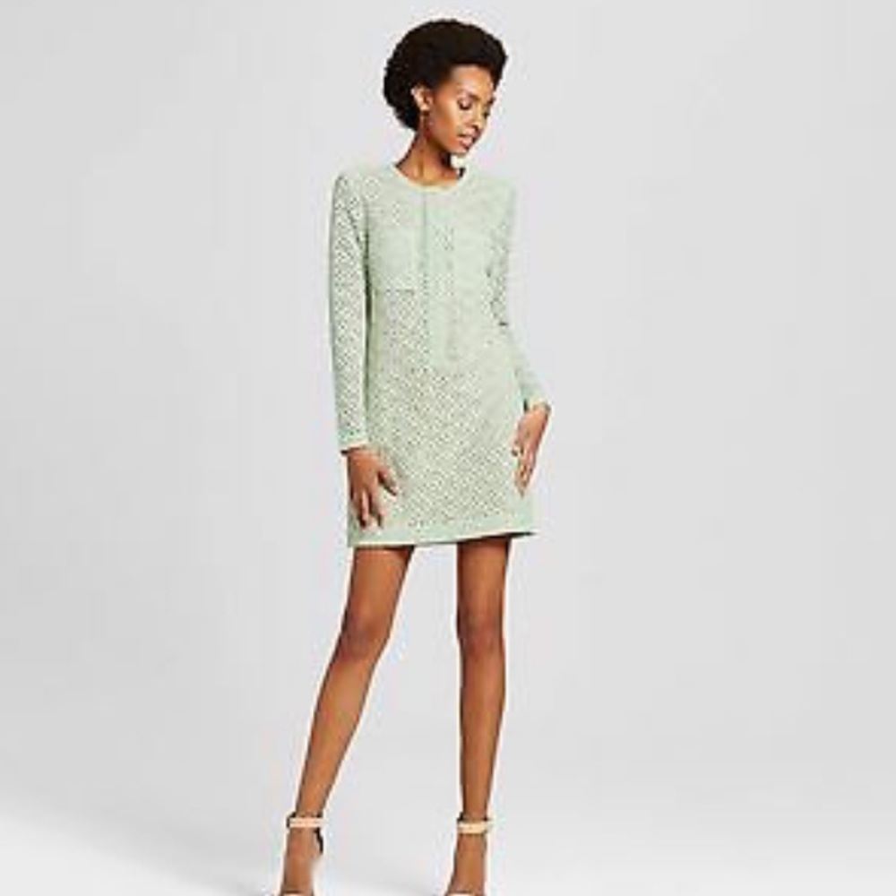 Victoria Beckham for Target Mint Lace Dress
